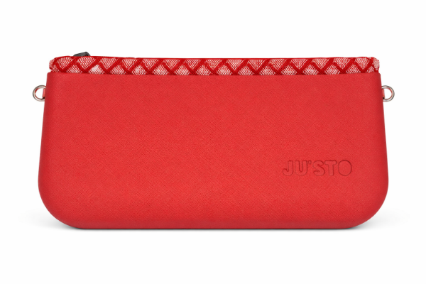 صورة حقيبة إيطالية حمراء للنساء (JUSTO)