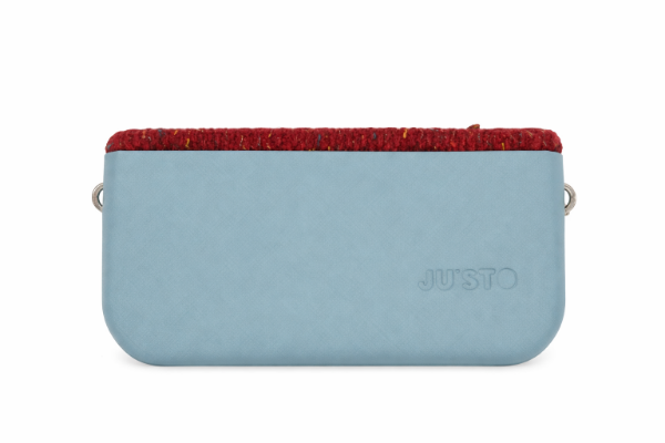 صورة حقيبة إيطالية سماوي* احمر للنساء (JUSTO)