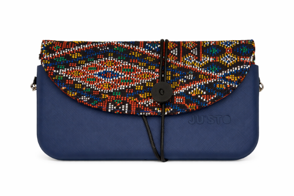 صورة حقيبة إيطالية ازرق * الوان للنساء (JUSTO)