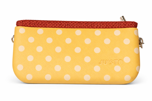 صورة حقيبة إيطالية اصفر* بني للنساء (JUSTO)