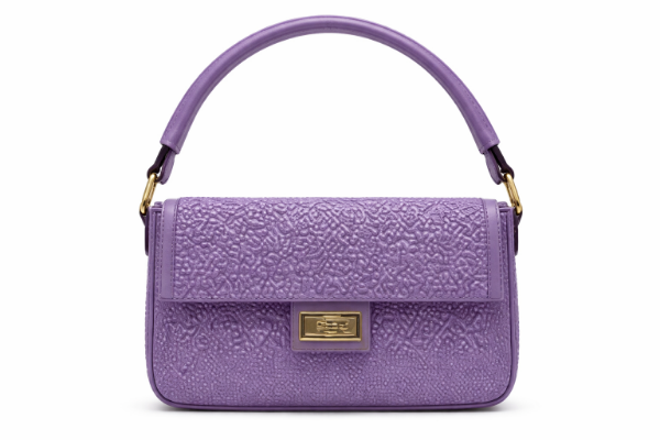 صورة حقيبة ايطالية بنفسجي نسائي (ALEX MAX)