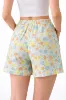 صورة شورت صيفي بطبعة زهور (INSIDE)