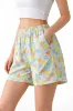 صورة شورت صيفي بطبعة زهور (INSIDE)