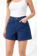 Picture of Women’s Dark Blue Denim Shorts (inside)