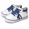 Picture of Men’s White & Navy Sneakers (inside)