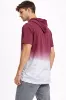 Picture of Men’s Burgundy Gradient T-Shirt (inside)
