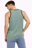 صورة تانك توب رياضي أخضر كاجوال (INSIDE)