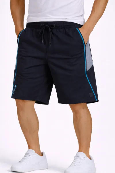 صورة شورت رجالي كحلي رياضي (INSIDE)