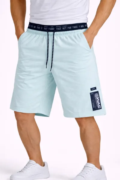 صورة شورت رجالي لبني صيفي كاجوال (INSIDE)