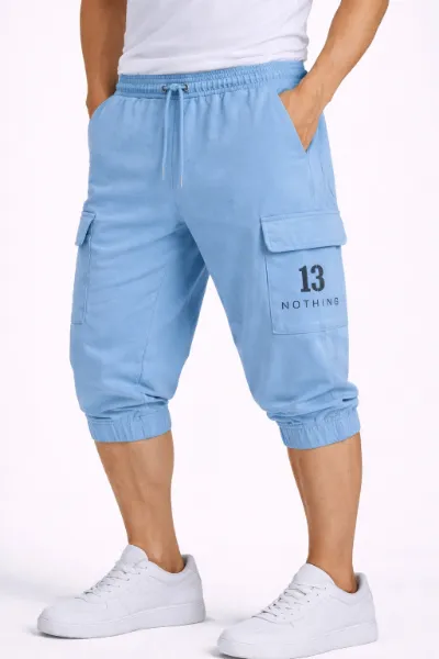 صورة بنطلون رجالي لبني  (INSIDE)