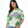 Picture of Women’s Green Polka Dot Graphic Tee (IN SIDE)