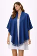 Picture of Elegant Navy Blue Shawl (in side)