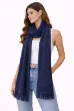 Picture of Classic Navy Shawl (in side)
