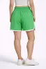 صورة شورت نسائي أخضر رياضي (INSIDE)