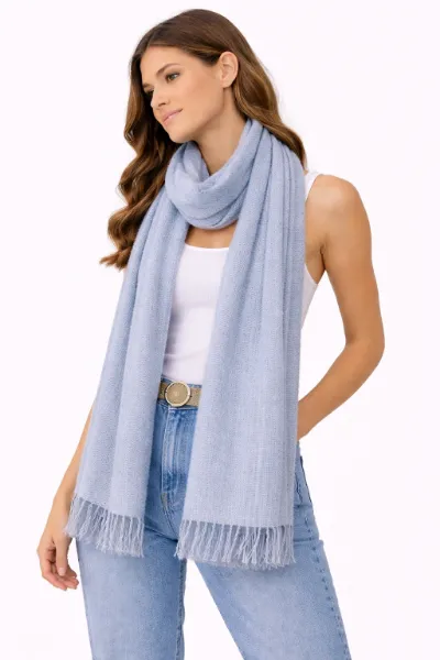 صورة شال رمادي فاتح (in side)