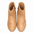 Picture of Women’s Camel Suede Ankle Boots (INSIDE)