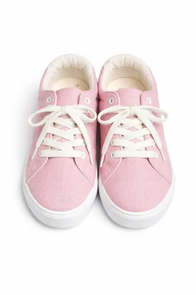 صورة حذاء سنيكرز نسائي وردي كاجوال (INSIDE)