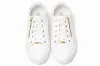 صورة حذاء سنيكرز نسائي أبيض بسحاب جانبي (INSIDE)