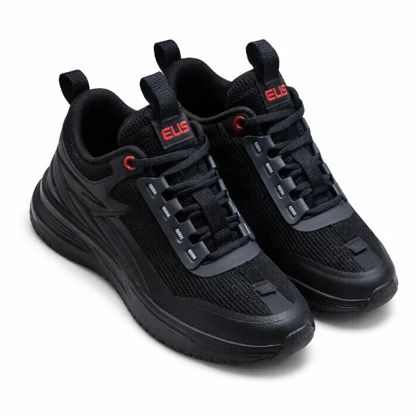 صورة حذاء أسود رياضي شبكي (Elis)