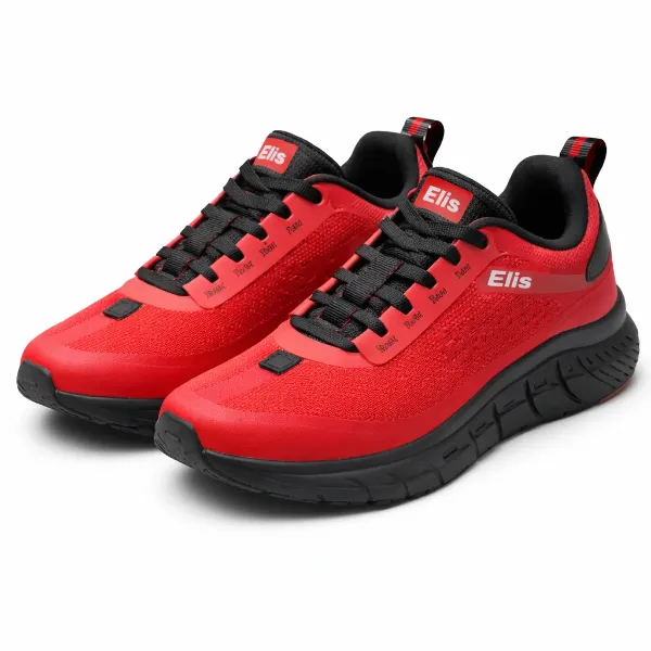 صورة حذاء رياضي أحمر ناري (Elis)
