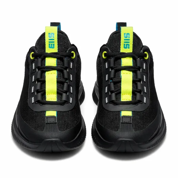 صورة حذاء أسود فسفوري رياضي (Elis)