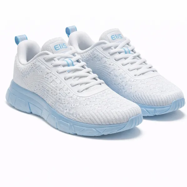 صورة حذاء رياضي أبيض سماوي (Elis)
