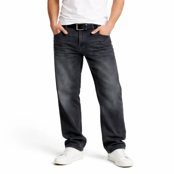 صورة جينز أسود كلاسيك(INSIDE)