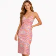 Picture of Floral Abstract Midi Slip Dress (INSIDE)