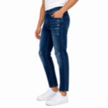 Picture of Distressed Dark Blue Jeans(INSIDE)