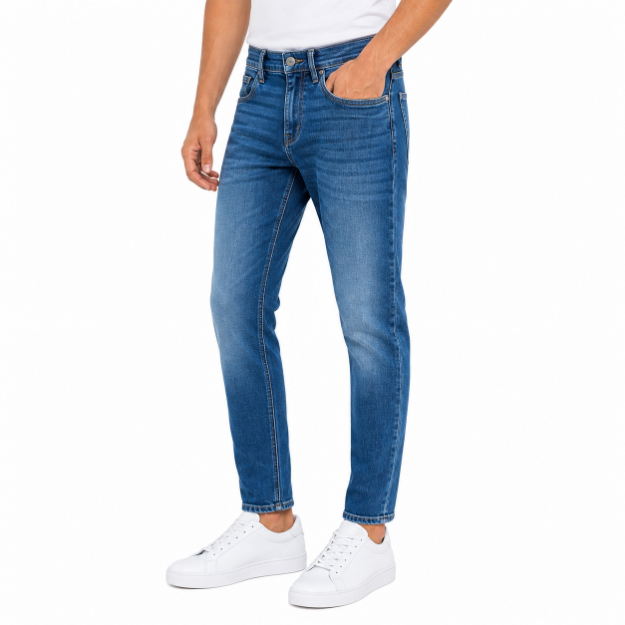 Picture of Classic Blue Slim Jeans(INSIDE)