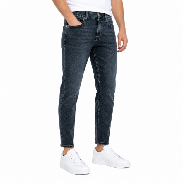 Picture of Faded Black Slim Jeans(INSIDE)