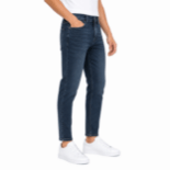 Picture of (INSIDE)Pattern Blue Jeans
