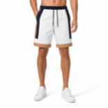Picture of Modern Color-Block Casual Shorts(INSIDE)