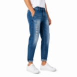 Picture of Relaxed Fit Distressed Jeans  (INSIDE)