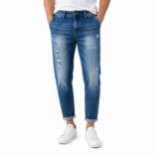 Picture of Relaxed Fit Distressed Jeans  (INSIDE)
