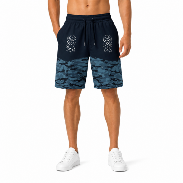 Picture of Modern Navy Camo Shorts(INSIDE)