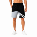 Picture of Geometric Grey Athletic Shorts(INSIDE)