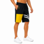 Picture of Dynamic Black Yellow Shorts(INSIDE)