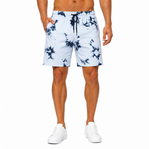 Picture of Modern Tie-Dye Casual Shorts(INSIDE)