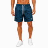 Picture of Navy Marble Swim Shorts(INSIDE)