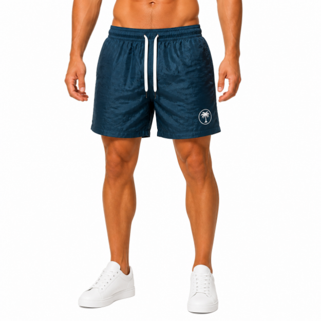Picture of Glossy Indigo Swim Shorts(INSIDE)