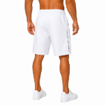 Picture of White Printed Athletic Shorts(INSIDE)