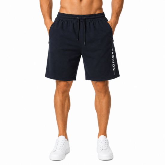 Picture of Navy Athletic Shorts(INSIDE)