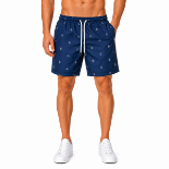 Picture of Navy Anchor Swim Shorts(INSIDE)
