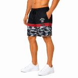 Picture of Black Camo Athletic Shorts(INSIDE)
