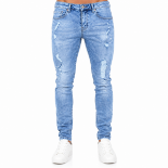 Picture of Modern Light Distressed Jeans (INSIDE)