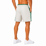 Picture of Beige Green-Accent Athletic Shorts(INSIDE)