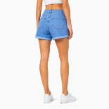 Picture of Light Blue Denim Shorts(INSIDE)