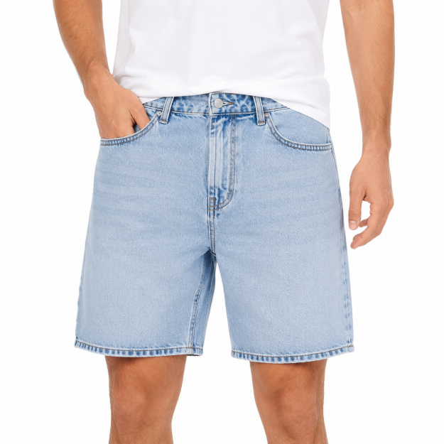 Picture of Men's Light Denim Shorts(INSIDE)