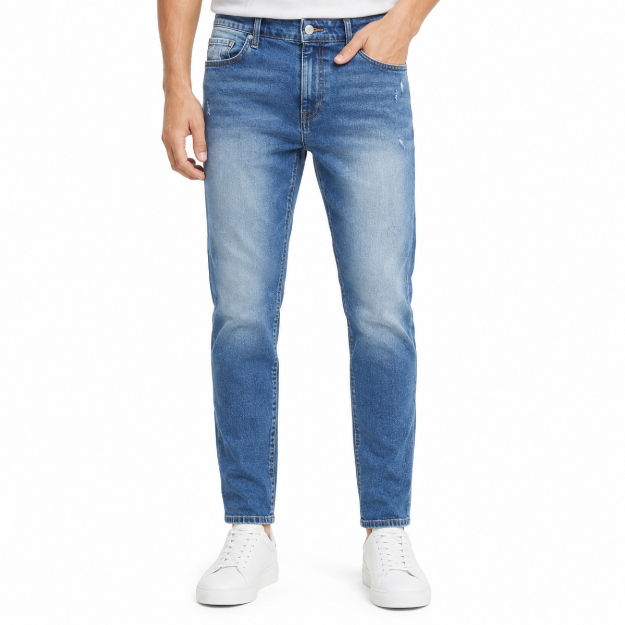 Picture of Light Wash Modern Slim Jeans (INSIDE)